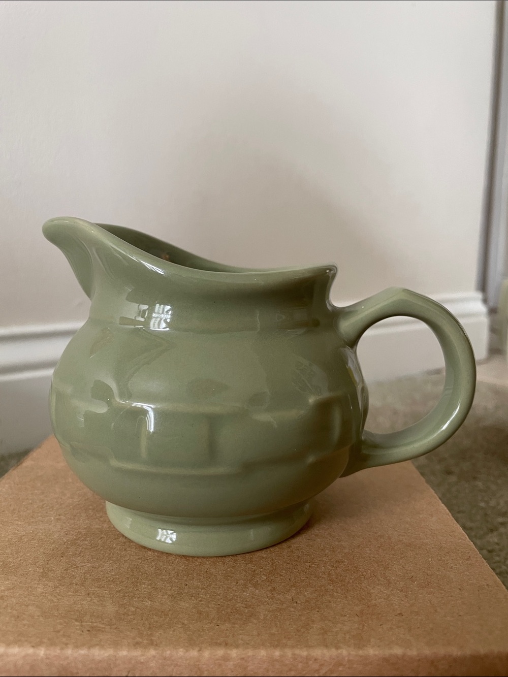 LONGABERGER WOVEN TRADITIONS SAUCE PITCHER SAGE
